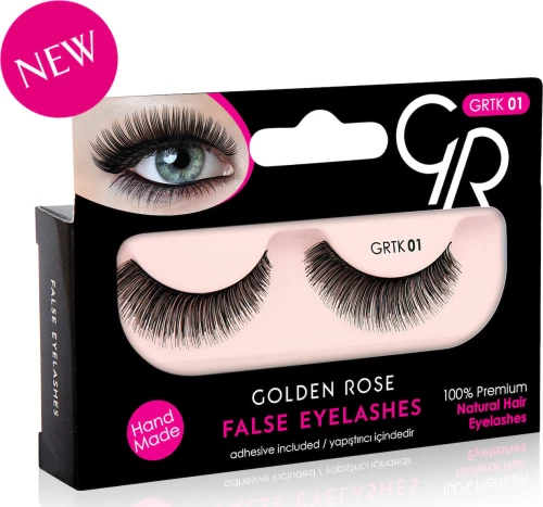 Golden Rose False Eyelashes GRTK 01