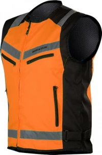 Nordcode Γιλέκο Hi-Vision Μαύρο/Πορτοκαλί / Unisex / Καλοκαιρινό / Συνθετικό / Αδιάβροχο
