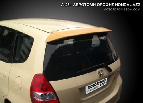 Motordrome Αεροτομή Οροφής Πολυουρεθάνης για Honda Jazz 2000-2008