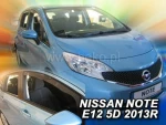Heko Σετ Ανεμοθραύστες Μπροστινοί και Πίσω για Nissan Note 2013 4τμχ