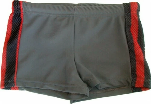 Μαγιό boxer διχτυ, Χρώμα Γκρι