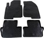 Auto Gs Σετ Πατάκια 4τμχ από Λάστιχο για Honda Civic 2006-2012