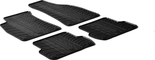 Gledring 0240 Σετ Πατάκια 4τμχ από Λάστιχο για Audi A5 2008-2016