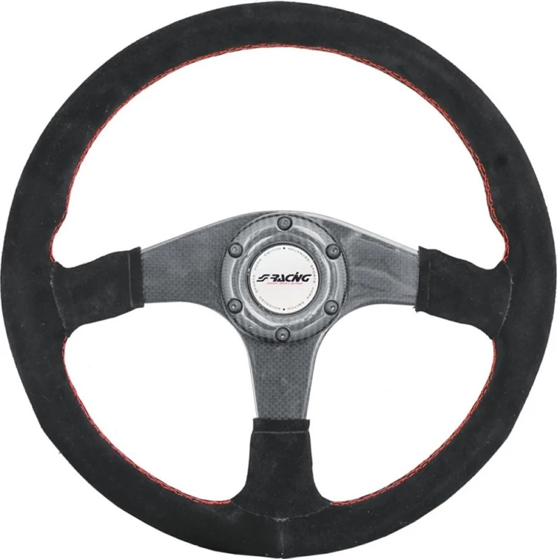 Simoni Racing Walter 305x105mm 900gr Σουέτ Κόκκινη Ραφή / Μαύρο