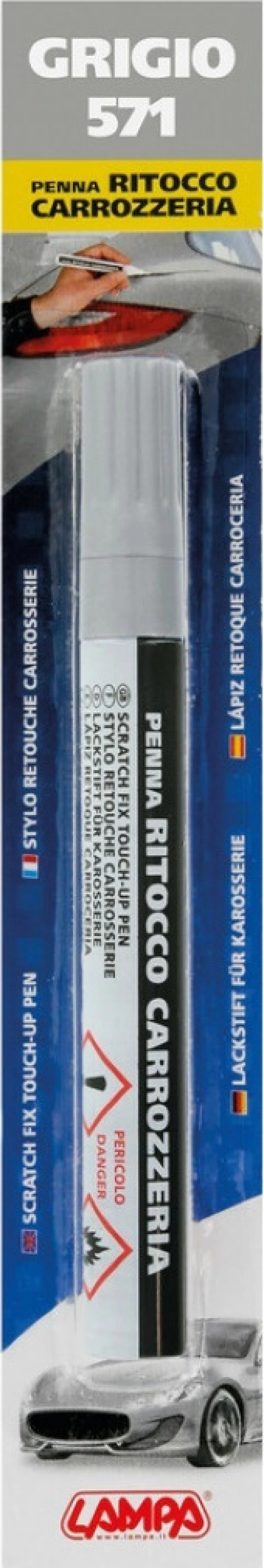Lampa Scratch Fix Touch-Up Pen Grey 571