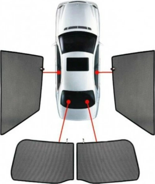 CarShades Πλαϊνά Σκίαστρα Σετ Citroen C1 05-14 3D 4τμχ