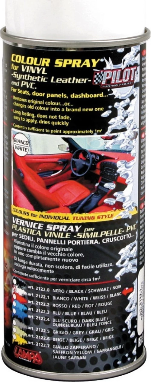 Lampa Σπρέι Βερνίκι Πλαστικά Λευκό 400ml