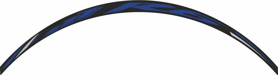 ΑΥΤΟΚΟΛΛΗΤΟ ΤΡΟΧΩΝ REFLEX STRIP BLUE DCW09P ΓΙΑ YAMAHA R6| PRINT