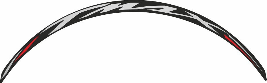 ΑΥΤΟΚΟΛΛΗΤΟ ΤΡΟΧΩΝ STRIP SILVER DCW50P ΓΙΑ YAMAHA TMAX| PRINT