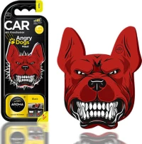 Aroma Car Άρωμα Κρεμαστό Angry Dogs Pitbull Black