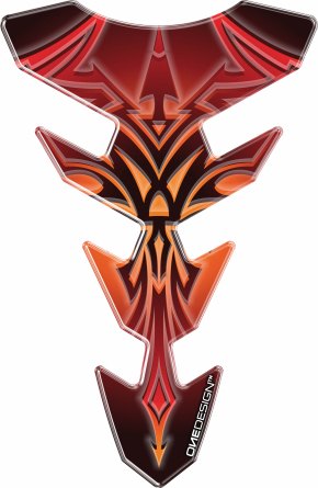 ΑΥΤΟΚΟΛΛΗΤΟ ΡΕΖΕΡΒΟΥΑΡ CGEXS72RP TRIBAL RED UNIVERSAL TANKPAD| PRINT