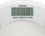 Ψηφιακή Ζυγαριά σε Διάφανο χρώμα 2003A