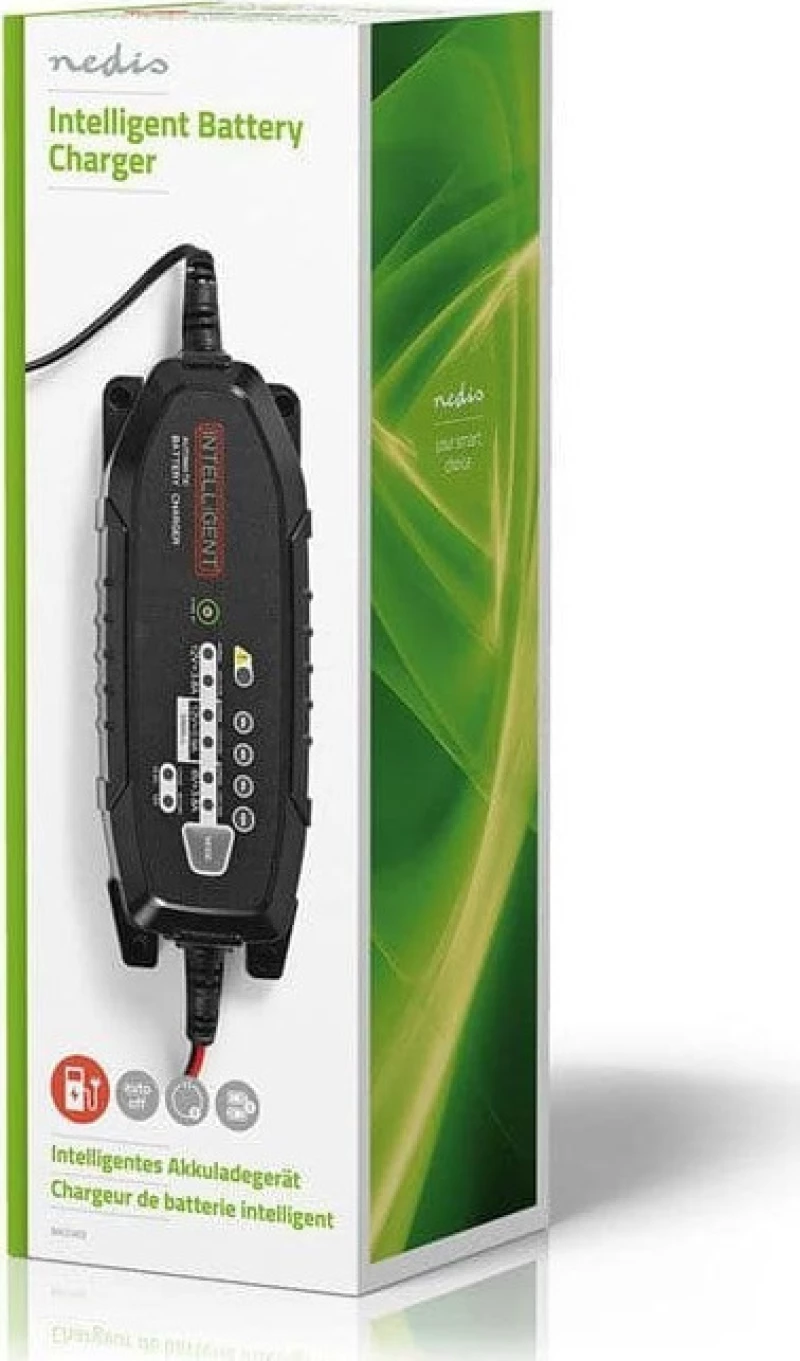 Nedis Φορτιστής Μπαταρίας Αυτοκινήτου Lead-Acid Battery Charger