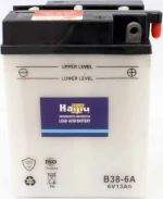 Μπαταρία Μοτοσυκλέτας Haijiu B38-6A 6V 13Ah