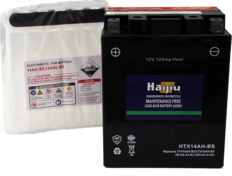 HaiJiu 12Ah (HTX14AH-BS / YTX14AH-BS)