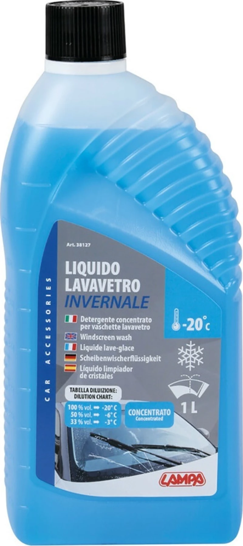 Lampa Υγρό Υαλοκαθαριστήρων Screen Wash Invernale -20°C 1000ml