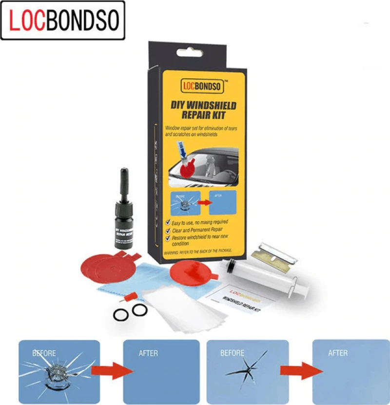 Locbondso DIY Windshield Repair Kit