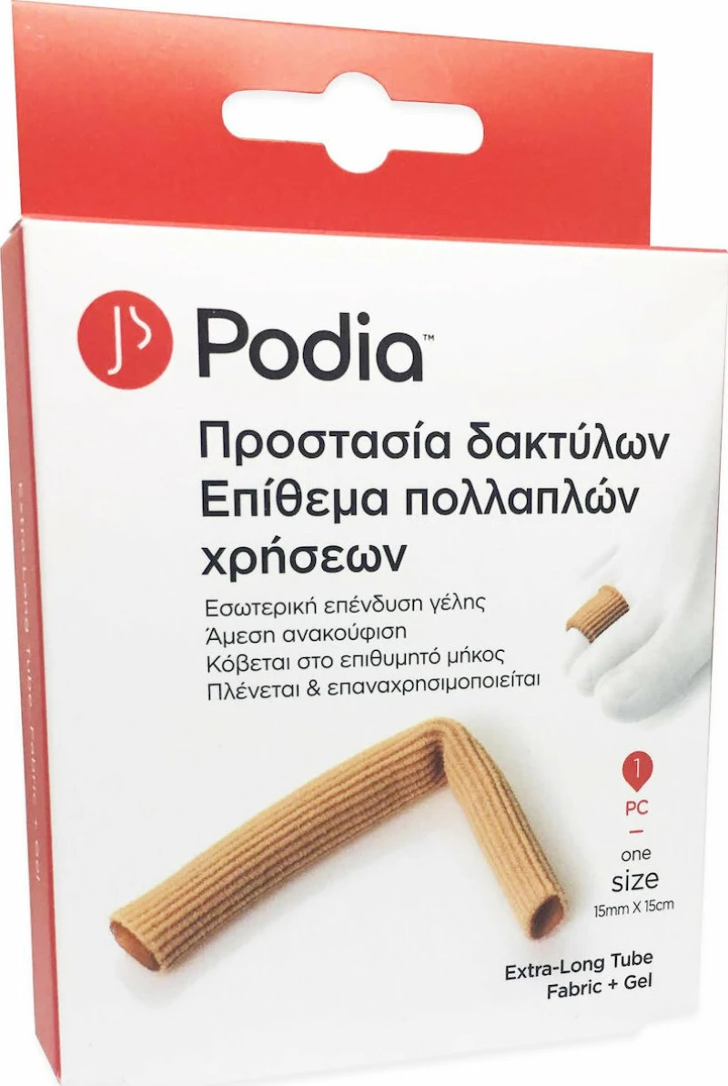 Podia Extra Long Tube Fabric & Gel 15cm x 15cm 1τμχ