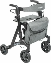 Mobiak Action Black Περιπατητήρας Rollator 0803610
