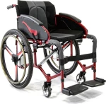 Vita Orthopaedics Αμαξίδιο Αλουμινίου V Active 09-2-186 Κόκκινο