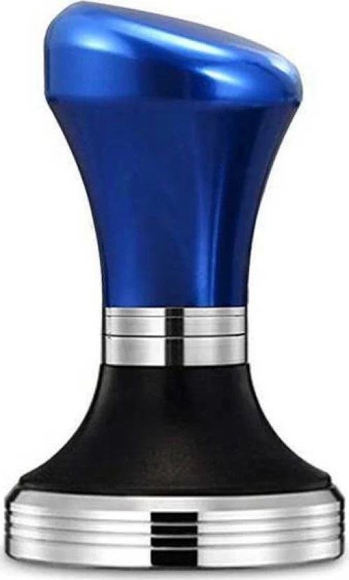 Πατητήρι Καφέ Μπλέ Φ58Mm Με Ανοξείδωτη Βάση Και Λαβή Αλουμινίου Oem Cof3125A