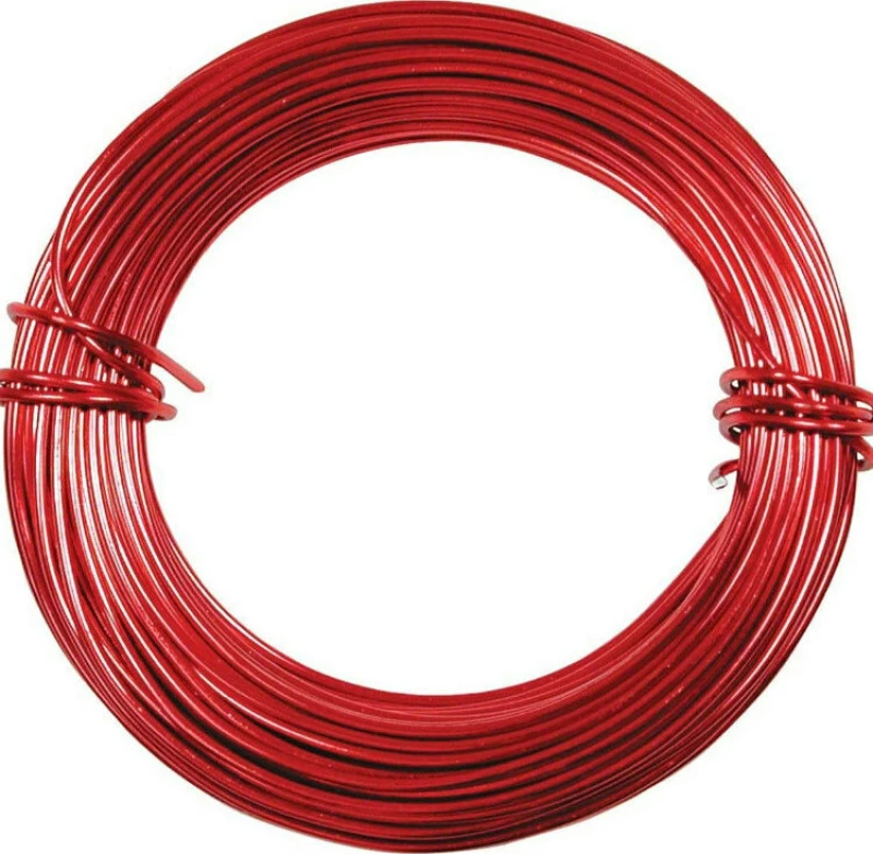 Beadsmith Σύρμα Αλουμινίου Κοκκινο 1mm Alluminum wire Red 11.8m PDW18-RD