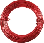 Beadsmith Σύρμα Αλουμινίου Κοκκινο 1mm Alluminum wire Red 11.8m PDW18-RD