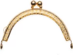 Frame Oval 8,5εκ, Χρυσό 000293