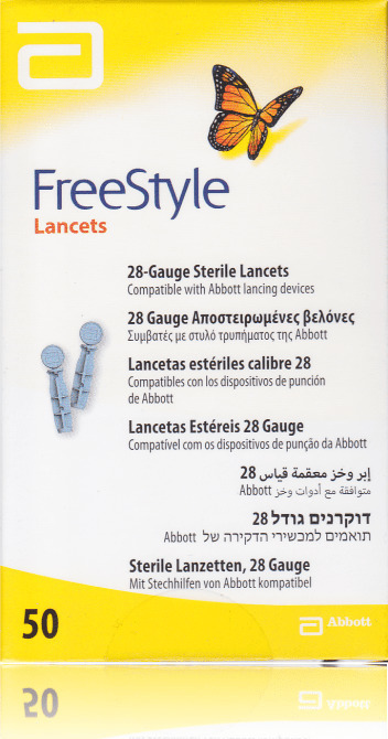 Abbott Freestyle Lancets 50 τμχ