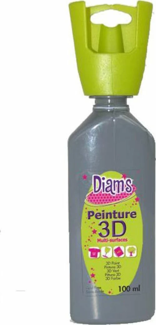 Diam's 3D Περίγραμμα Brilliant Grey 37ml