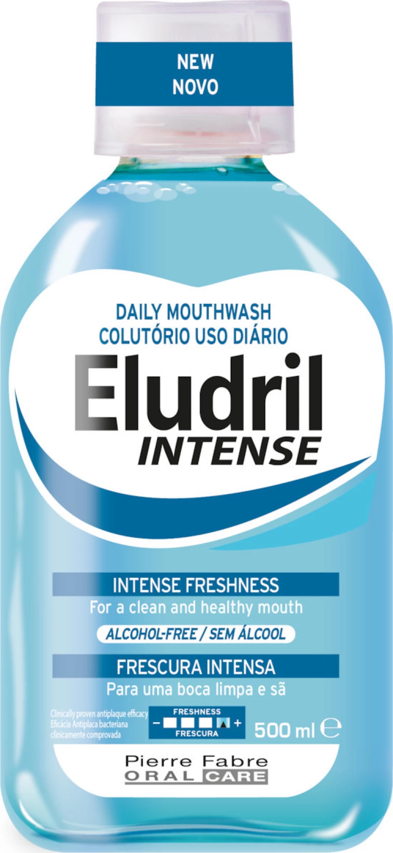 Elgydium Eludril Intense Freshness Alcohol-Free Mouthwash 500ml