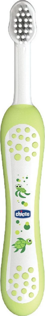 Chicco Οδοντόβουρτσα Πράσινη 6+ Χελωνάκια Soft