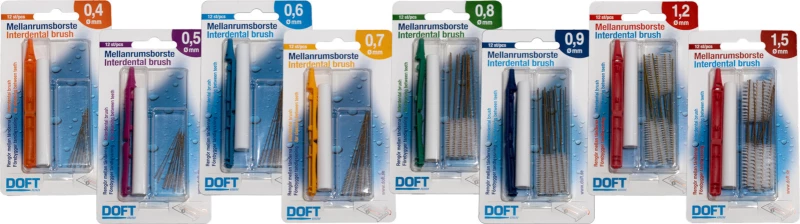 Doft Interdentals 0.8 12τμχ