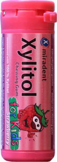 Miradent Xylitol Παιδικές Φράουλα 30τμχ