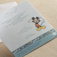 Προσκλητήριο Βάπτισης - Mickey NP201