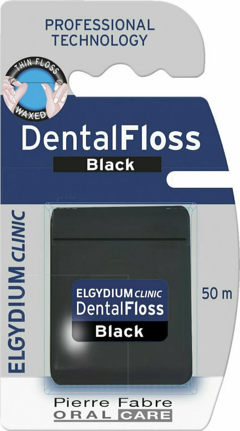 Elgydium Dental Floss Black 50m