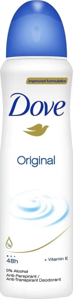 Dove Original & Vitamin E 48h Deodorant Spray 150ml
