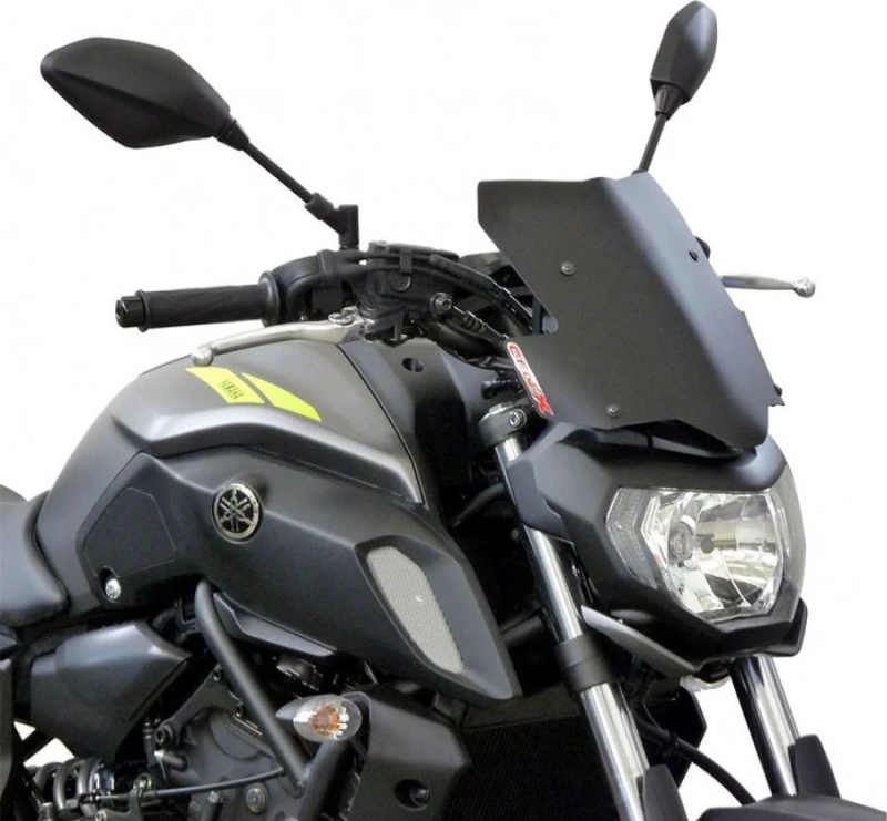Fabbri Ζελατίνα Yamaha MT-07 18-19 Gen-X Touring Black Matt