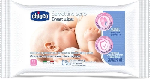 Chicco Breast Wipes 72τμχ