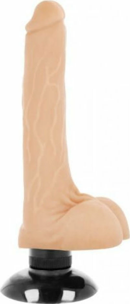 Basecock Realistic Vibrator 18.5cm Flesh