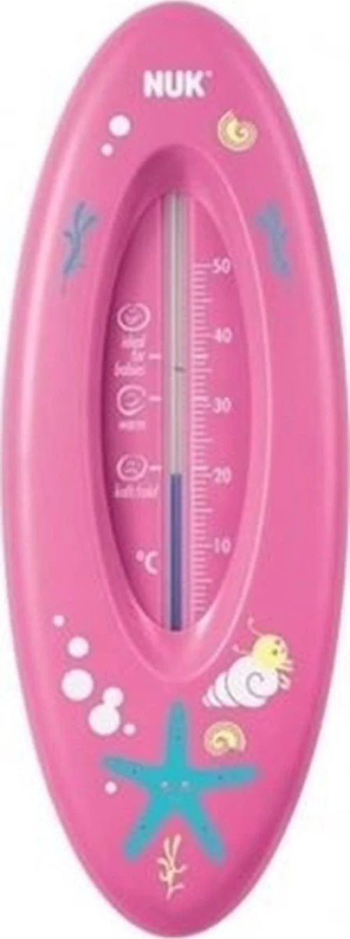 Nuk Αναλογικό Θερμόμετρο Μπάνιου Ocean Pink