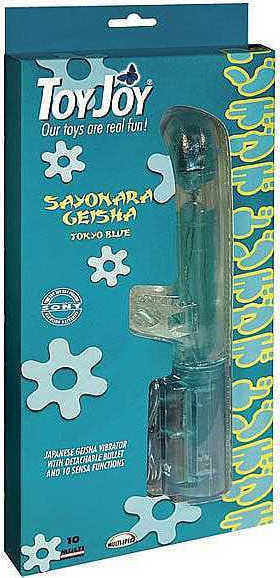 ToyJoy Sayonara Geisha Tokyo Vibe 24cm Clear