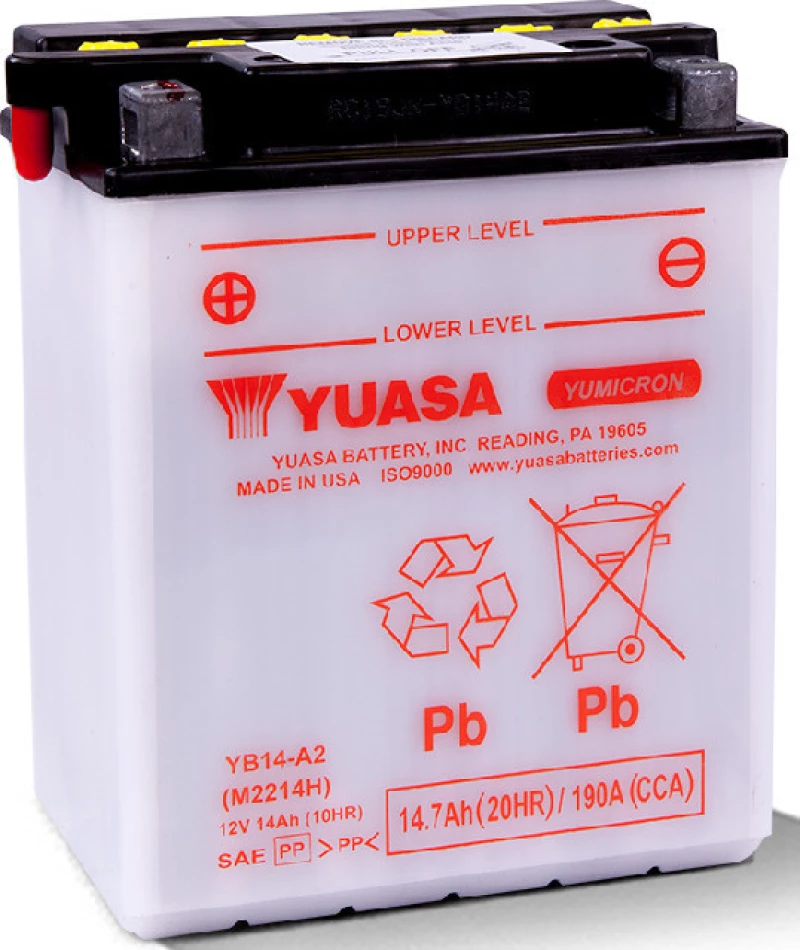 Μπαταρία Moto Yuasa Yb14-A2