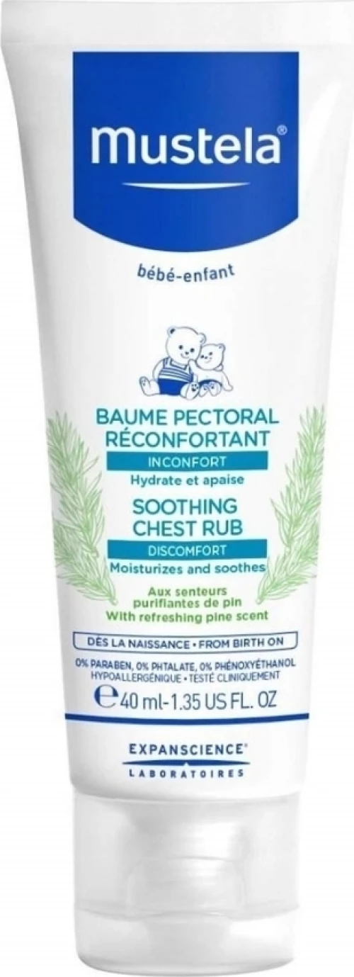 Mustela Soothing Chest Rub 40ml