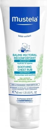 Mustela Soothing Chest Rub 40ml
