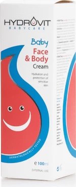 Target Pharma Hydrovit Baby Face & Body Cream 100ml