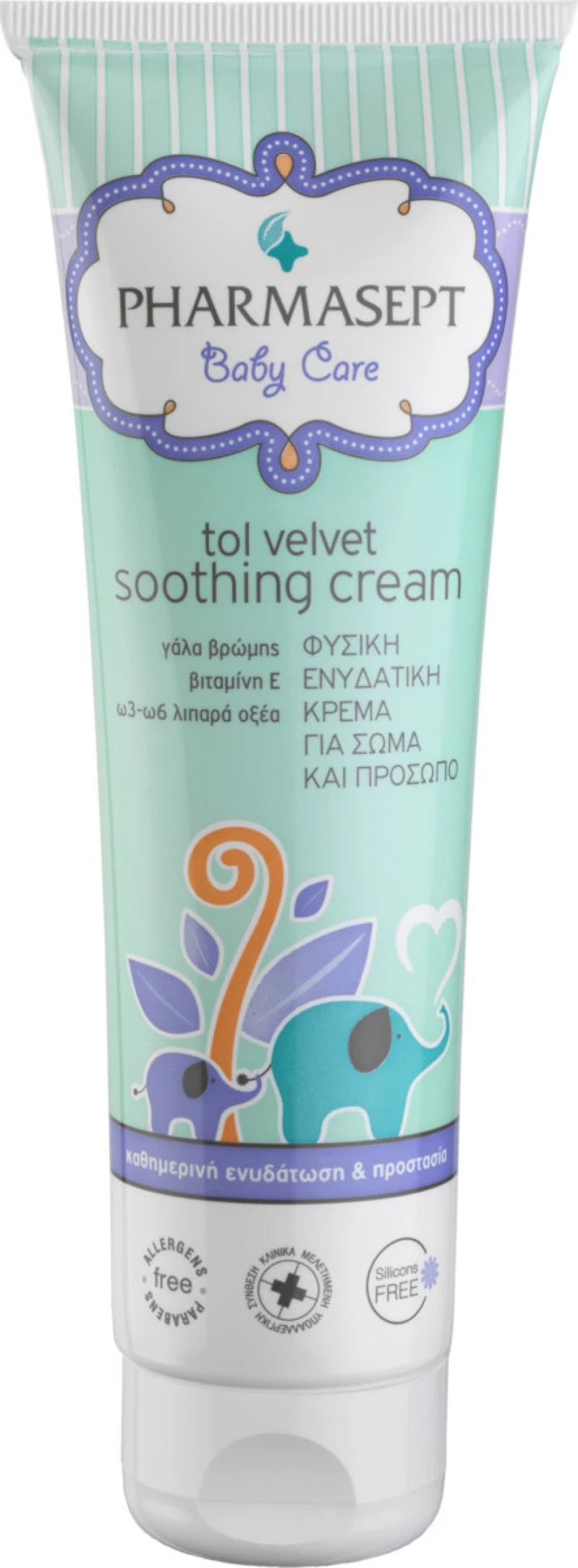 Pharmasept Tol Velvet Baby Soothing Cream 150ml