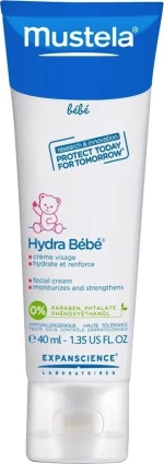 Mustela Hydra Bébé Crème Visage 40ml
