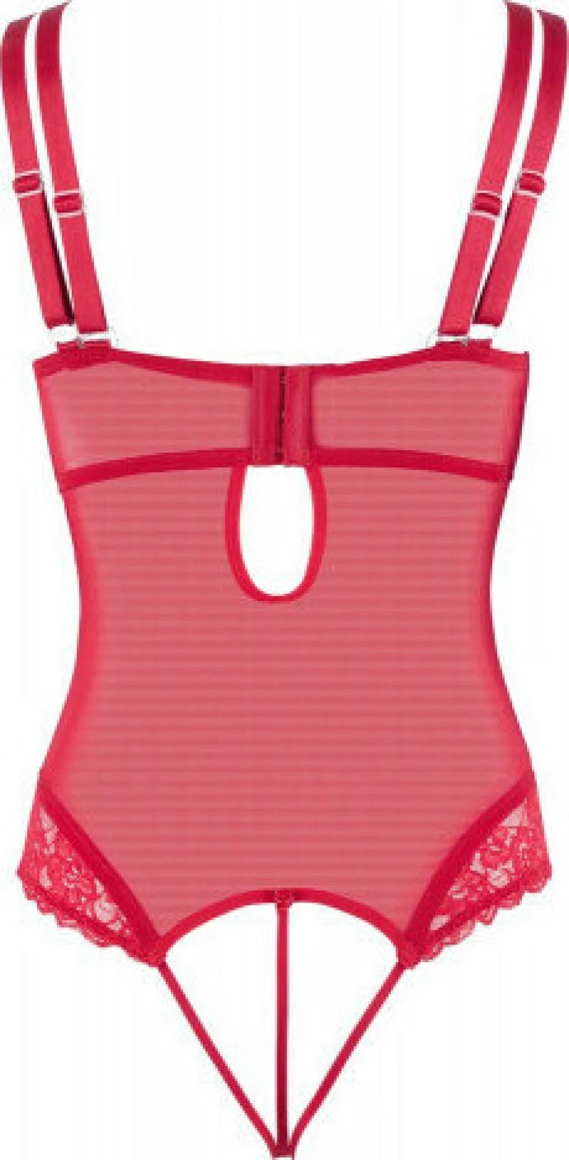 Cottelli Collection Translucent Body Red