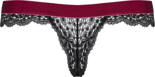 Obsessive Rossita Lace Thong Black